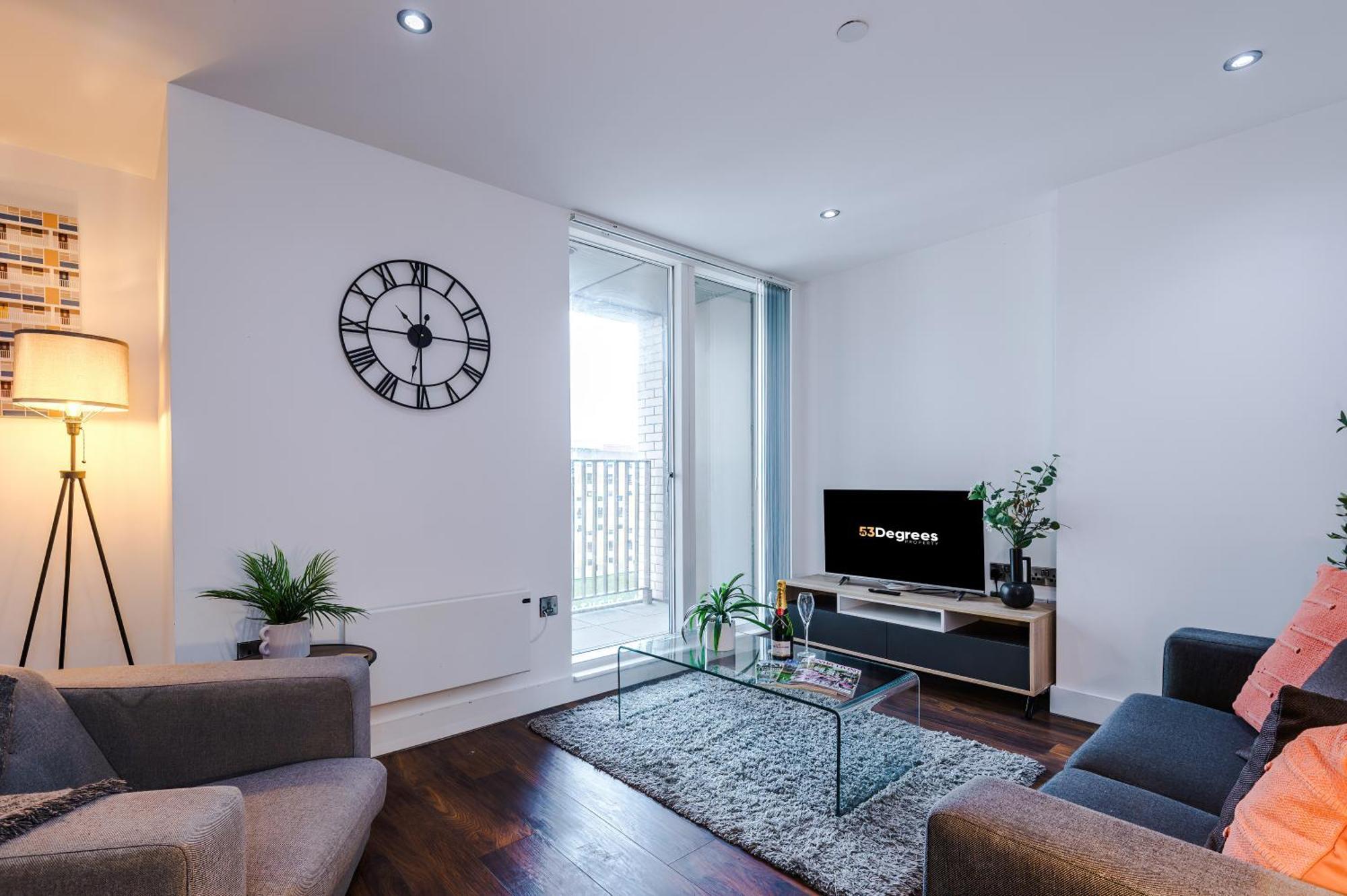 Sleek Apartment In Manchester By 53 Degrees Property, Ideal For Couples, Amazing Location! Luaran gambar